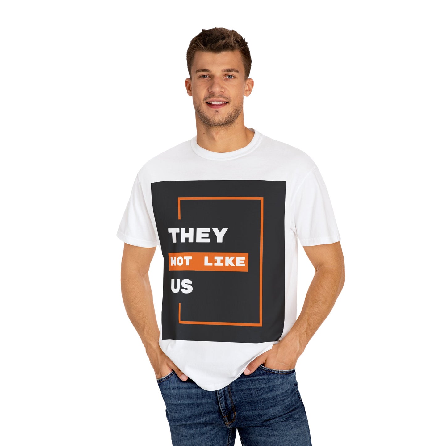 Different by Design. They Not Like Us. Bold Statement T-Shirt: , They Not Like Us Tee, , Gift for Friends, Casual Outfit, Conversation Starter