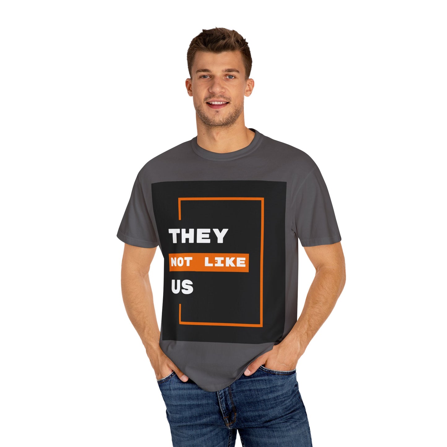 Different by Design. They Not Like Us. Bold Statement T-Shirt: , They Not Like Us Tee, , Gift for Friends, Casual Outfit, Conversation Starter
