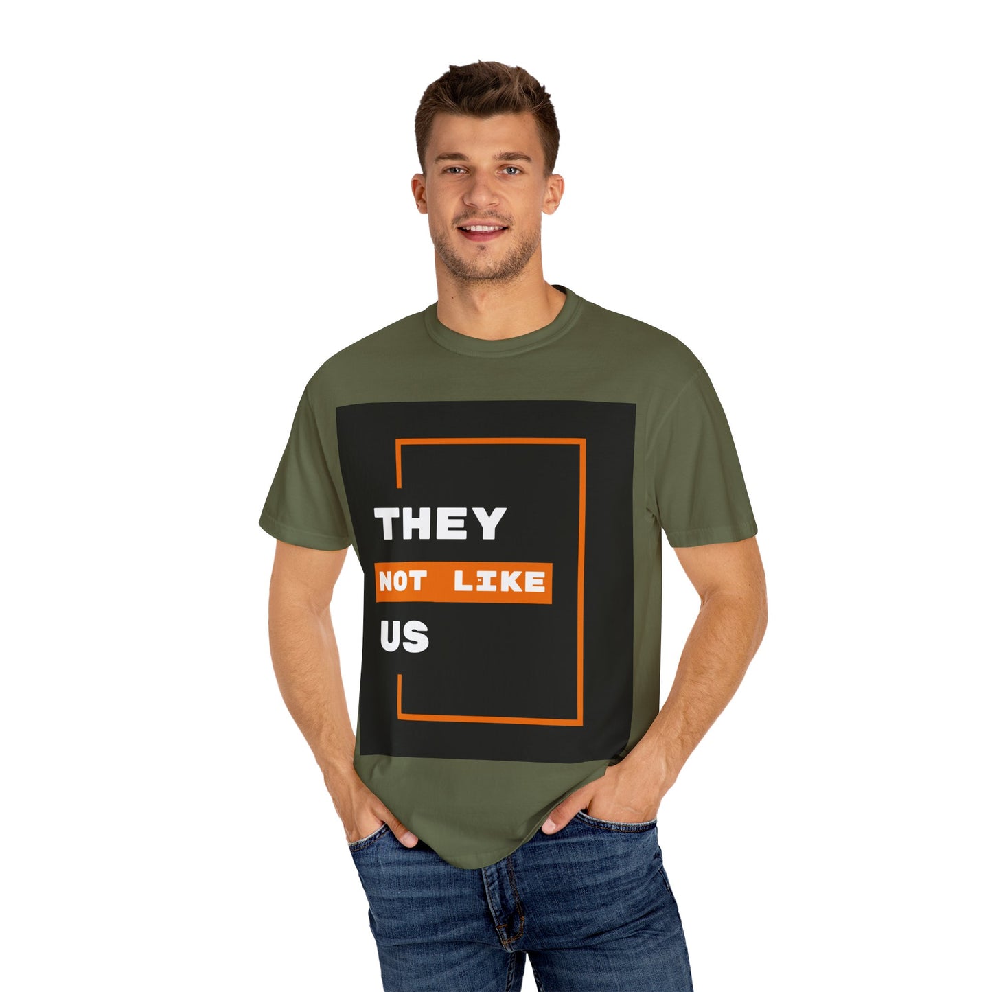 Different by Design. They Not Like Us. Bold Statement T-Shirt: , They Not Like Us Tee, , Gift for Friends, Casual Outfit, Conversation Starter