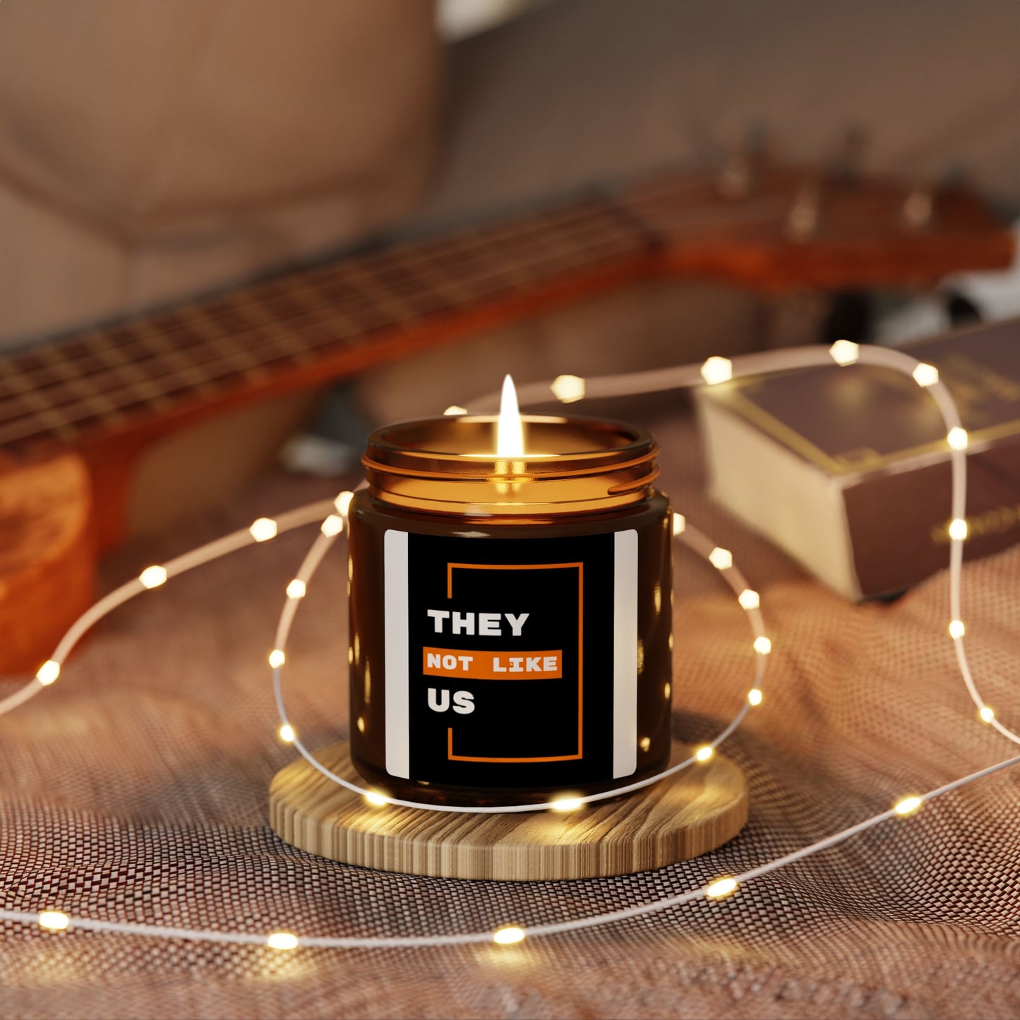 Different by Design. They Not Like Us. Bold Statement Scented Candle, Unique Home Decor, Gift for Friends, Self-Care, Relaxation, Room Ambiance, Candles for All Occasions
