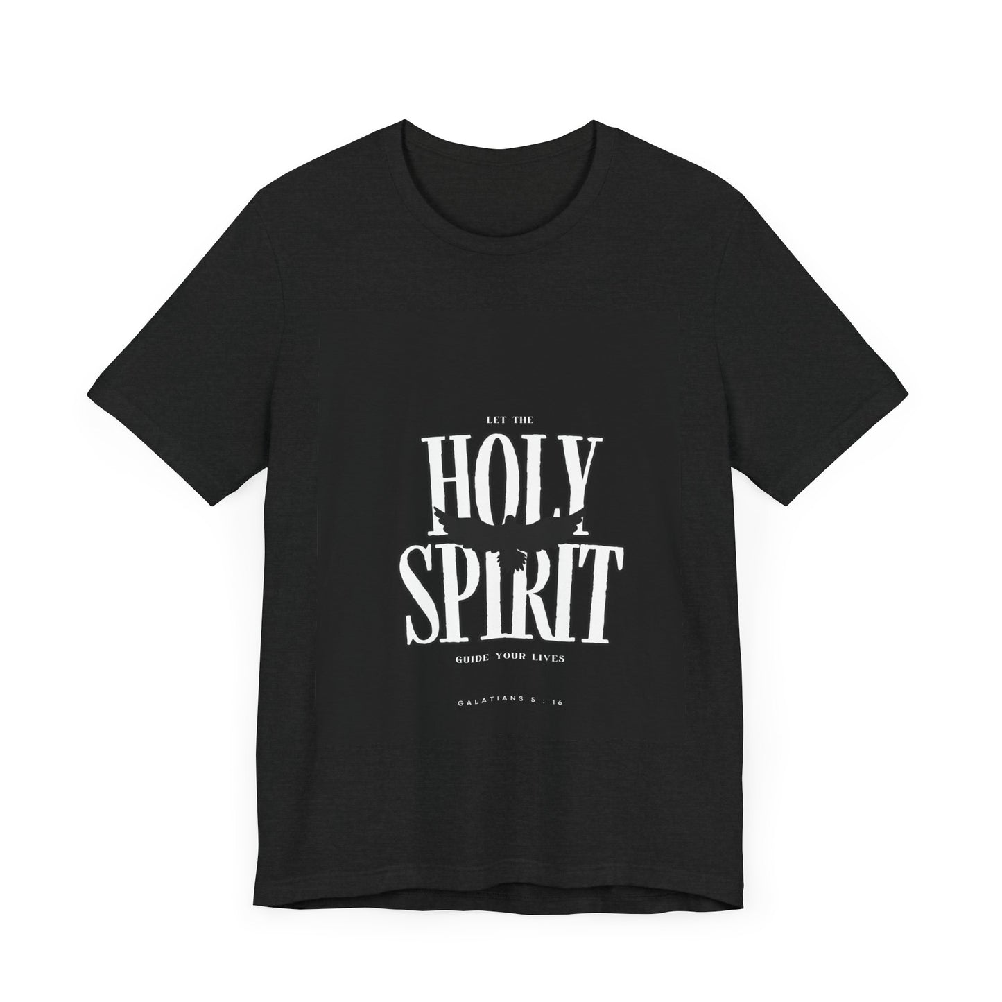 Holy Spirit Unisex Tee, Faith-Based Graphic Shirt, Inspiration T-Shirt, Casual Christian Wear, Unique Gift for Believers
