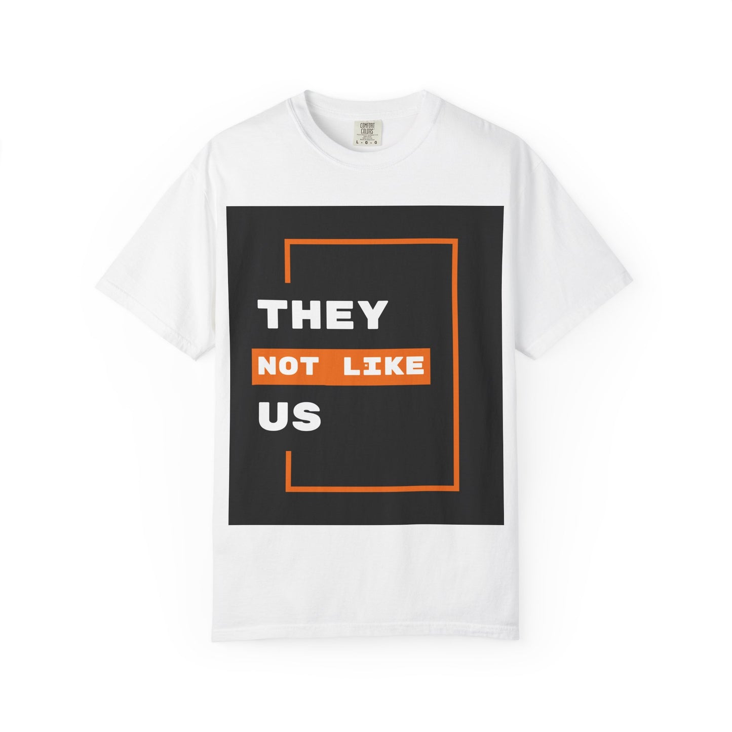 Different by Design. They Not Like Us. Bold Statement T-Shirt: , They Not Like Us Tee, , Gift for Friends, Casual Outfit, Conversation Starter