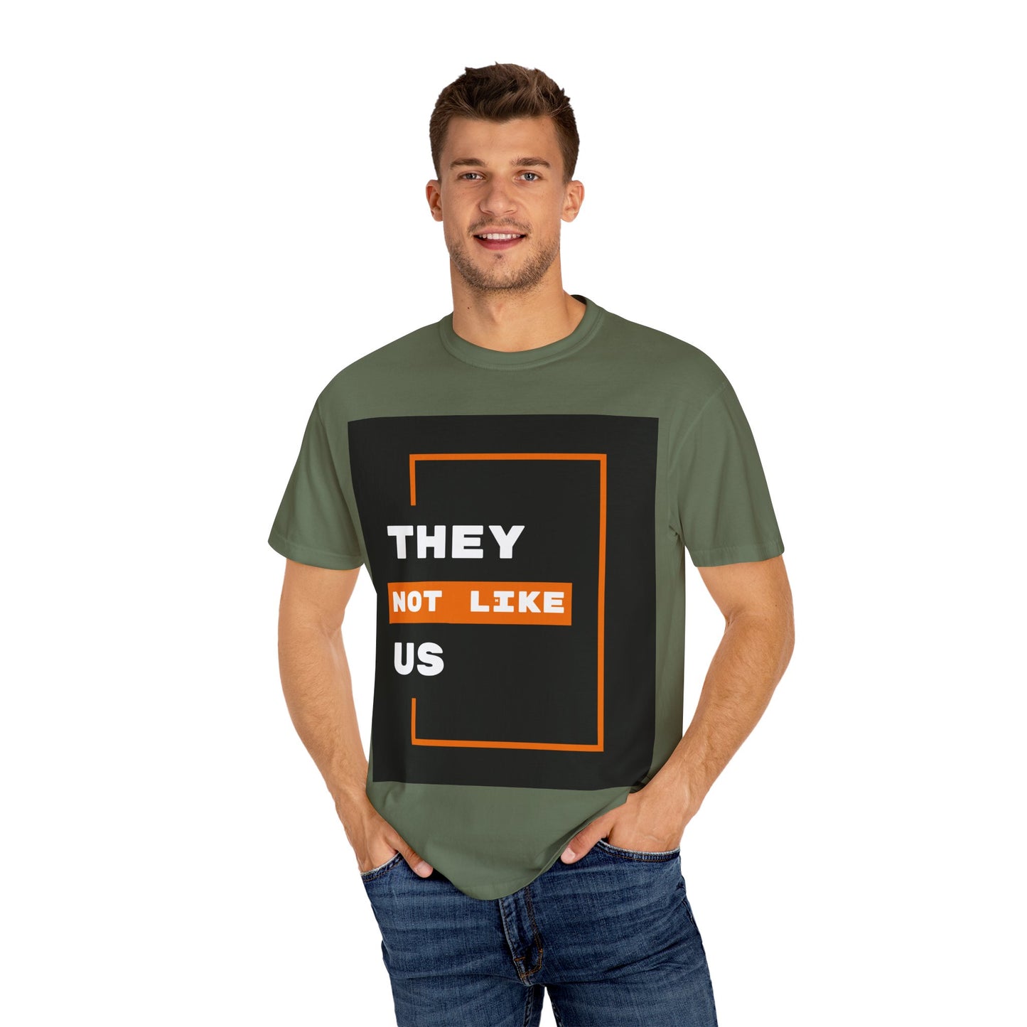 Different by Design. They Not Like Us. Bold Statement T-Shirt: , They Not Like Us Tee, , Gift for Friends, Casual Outfit, Conversation Starter