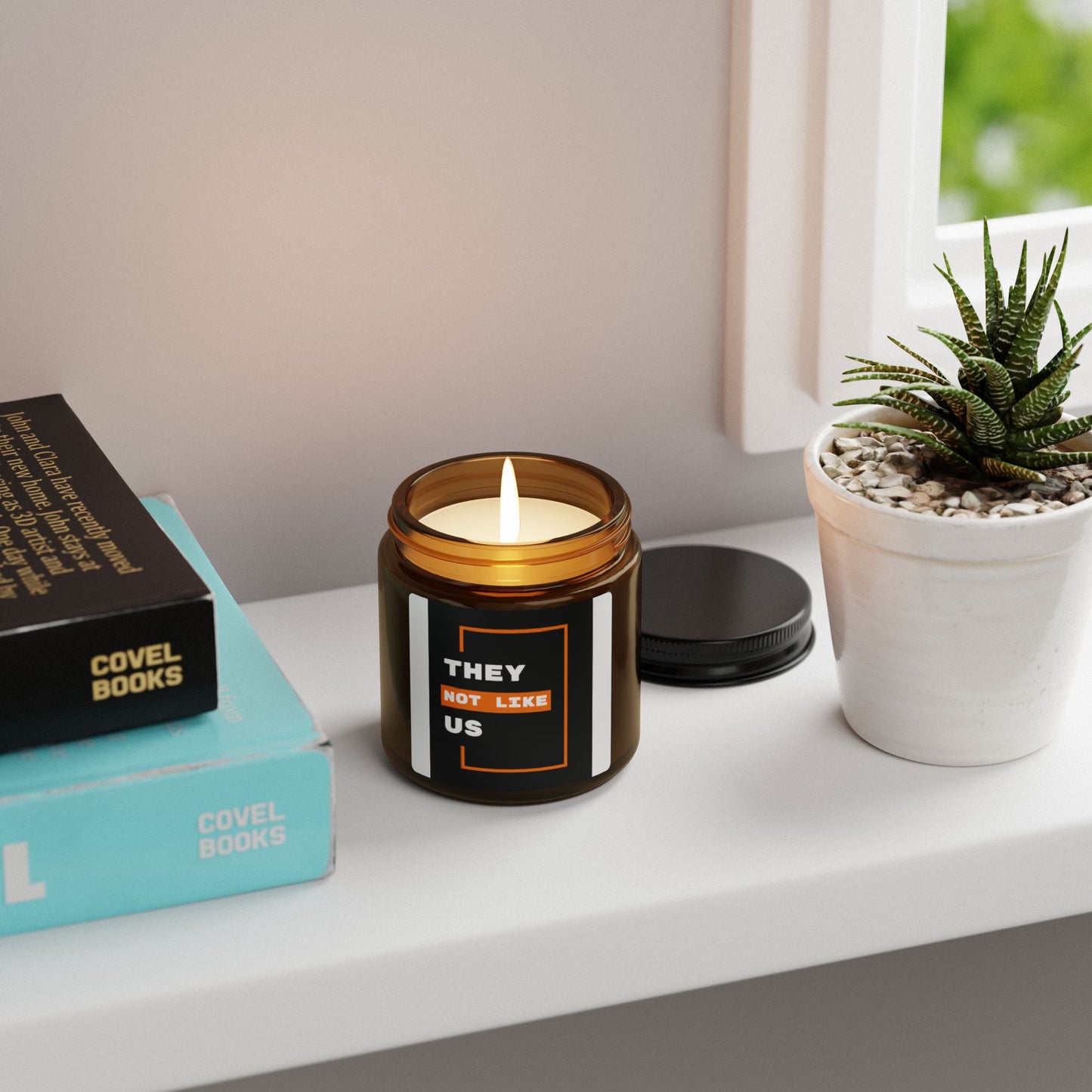 Different by Design. They Not Like Us. Bold Statement Scented Candle, Unique Home Decor, Gift for Friends, Self-Care, Relaxation, Room Ambiance, Candles for All Occasions